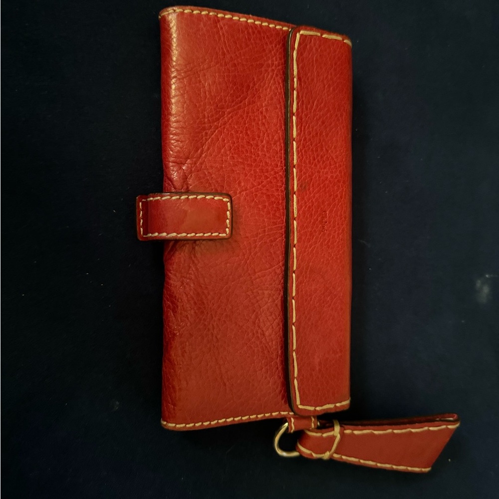 Red Authentic Chloe Wallet - Picture 4 of 12